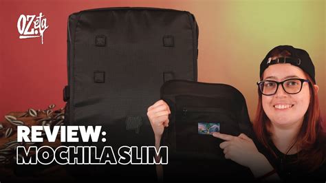 Review Mochila Slim Anti Olor Oz Eta Youtube