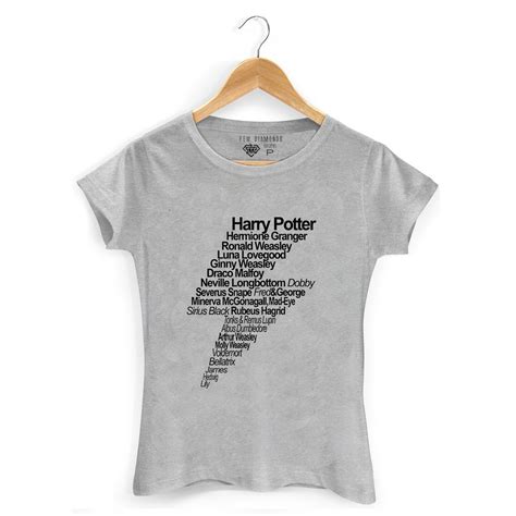 Camiseta Harry Potter Hermione Power Personagens Feminina Elo