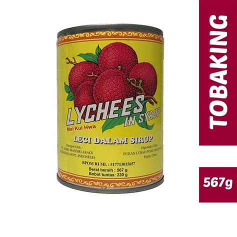 Lychee In Syrup 567 Gr Leci Kaleng Mei Kui Hwa Lazada Indonesia