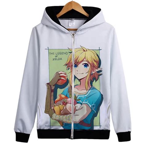 The Legend of Zelda hoodie Sweatshirt Game Breath of the wild Hoodie ...