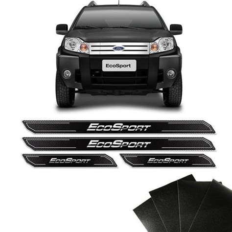 Kit Soleira Diamante Ecosport E Protetor De Porta Sportinox