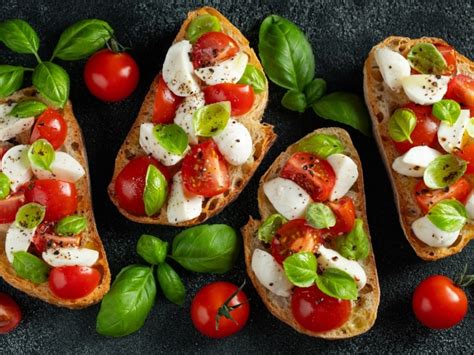 Recette Crostini méditerranéens Bruschetta et Tartines Galbani