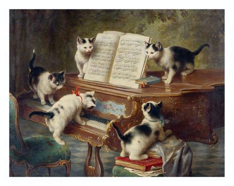 Cats Vintage Art Paintings Free Stock Photo Public Domain Pictures