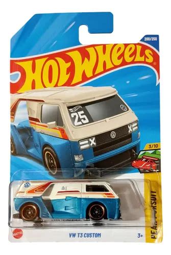 Hot Wheels Vw T3 Custom Serie Peak Pursuit Azul Acero Meses sin interés