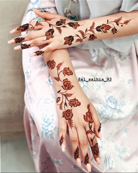 Beautiful Rose Henna Design Latest Simple Mehndi Designs Simple