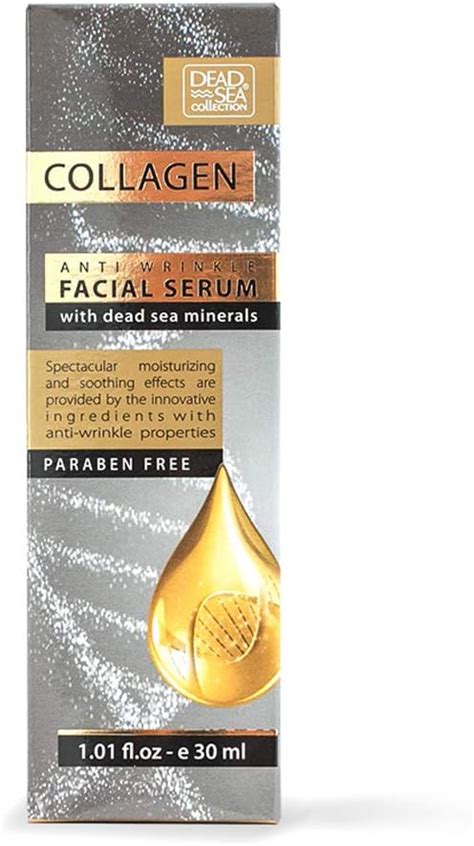 Dead Sea Collection Collagen Anti Wrinkle Facial Serum With Dead Sea