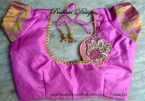 Aari Embroidery Classes By Prabhas Designs Aari Embroidery Blouses