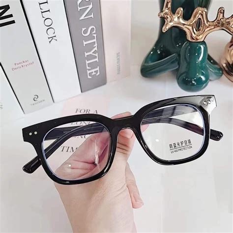 MẮT KÍNH GỌNG CẬN GỌNG CHỮ V FORM VUÔNG 2 CHẤM HOT TREND CỰC ĐẸP Shopee Việt Nam