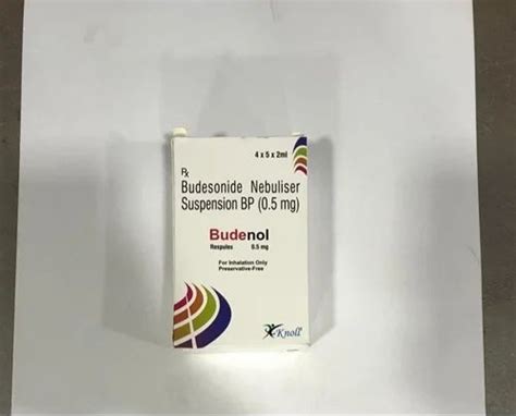 Budesonide Nebuliser Suspension Bp Mg Budenol Respules At Rs