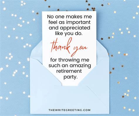 45 Heartfelt Examples of Thank You Note for Retirement Gift - The Write ...