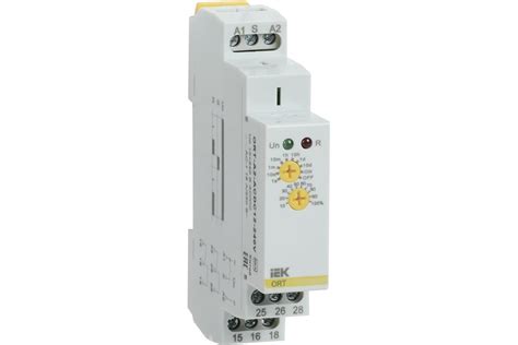 Реле задержки включения IEK ORT. 2 конт. 12-240 В AС/DC ORT-A2-ACDC12 ...