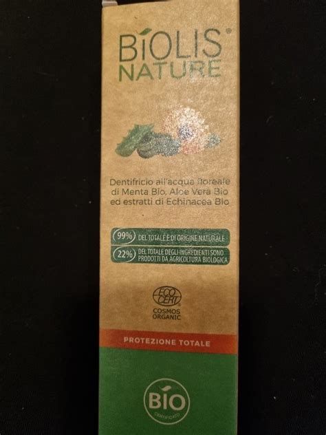 Biolis Nature Dentifricio Protezione Totale INCI Beauty