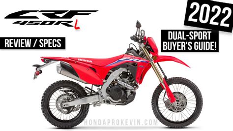 2022 Honda Crf450rl Review Specs Randd Info Dual Sport Motorcycle