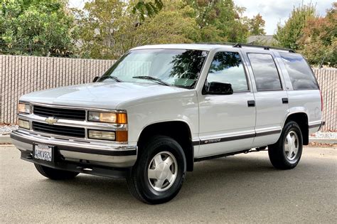 No Reserve 1999 Chevrolet Tahoe Lt 4x4 For Sale On Bat Auctions Sold