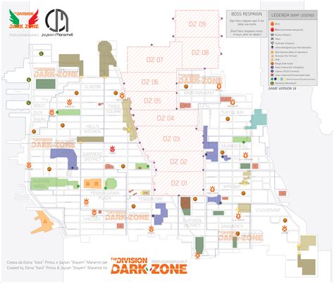 Mappa Dei Boss PvE The Division The Division Dark Zone Community