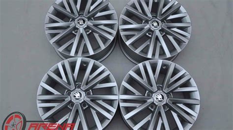 Jante Noi 16 Inch Originale Skoda Octavia 2 3 4 Superb 2 3 Karoq Yeti