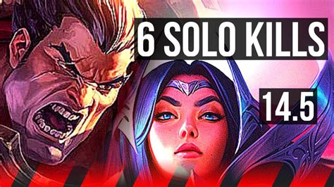 Darius Vs Irelia Top 6 Solo Kills 400 Games Godlike Br Master