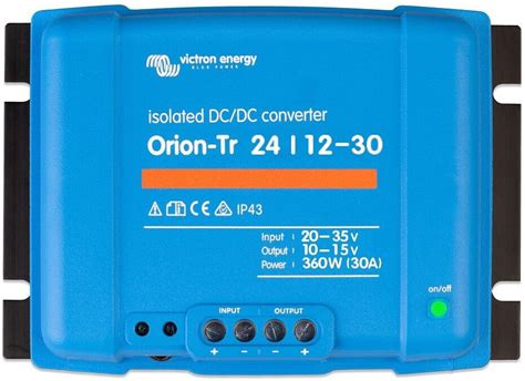 Victron Orion Tr DC DC Converter 24V 12V 30A 360W Isolated Au