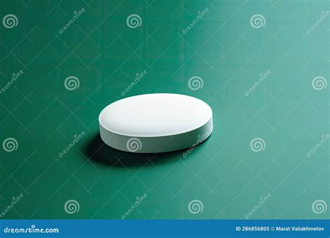 Pharmaceutical Medicine Pill Tablet And Capsule Mint Top View Flat