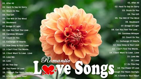 Most Old Beautiful Love Songs 80s 90s 💖 Best Romantic Love Songs Of All Time Playlist Youtube