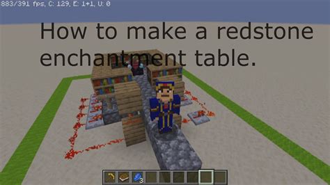 Redstone Tutorial Piston Enchantment Table YouTube