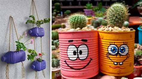 Ideas De Macetas Con Material Reciclado Para Decorar Con Plantas Tu