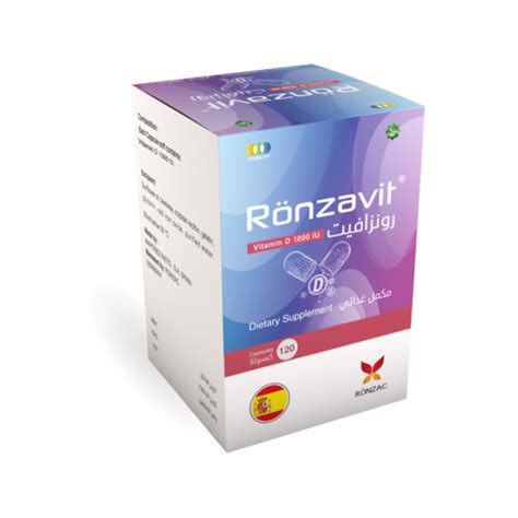 Ronzavit Vitamin D 1000 Iu Capsule Rönzac