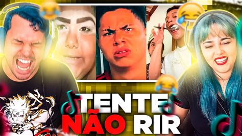 Os Melhores Tik Tok De ComÉdia Tente NÃo Rir 83 Amora React