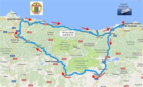 TR Lincs Tour Of Northern Spain