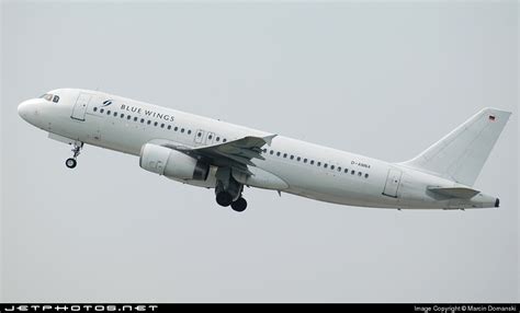 D ANNA Airbus A320 233 Blue Wings Marcin Domanski JetPhotos