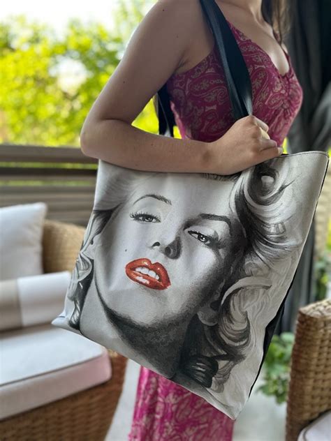 Torba Shopper Na Zakupy Wodoodporna Marilyn Monroe Pakamera Pl