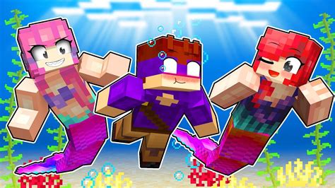 ENCONTREI AS SEREIAS No MINECRAFT DONE CAVES 25 YouTube