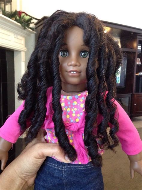 How To Detangle And Re Curl Your Doll S Hair American Girl Doll