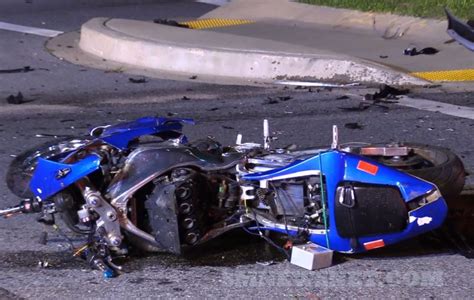 Video Motorcycle Accident In Great Mills Sends Operator To Trauma