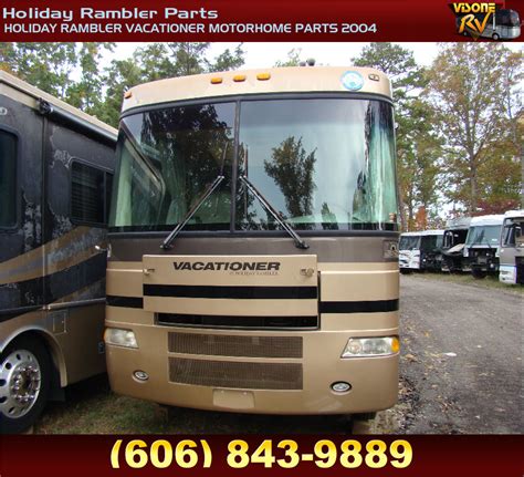 Rv Exterior Body Panels Holiday Rambler Vacationer Motorhome Parts 2004 Holiday Rambler Parts