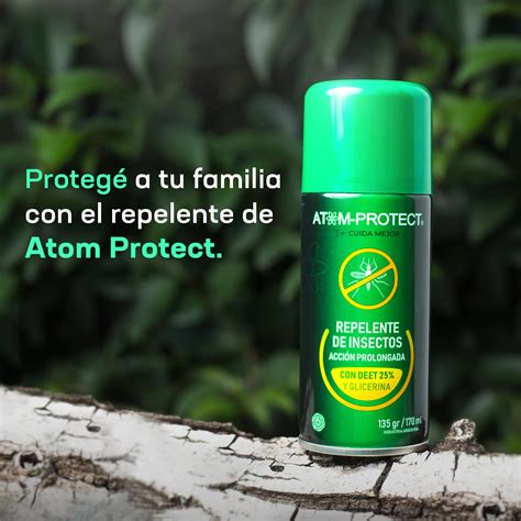 Atom Protect Repelente De Insectos De Acci N Prolongada