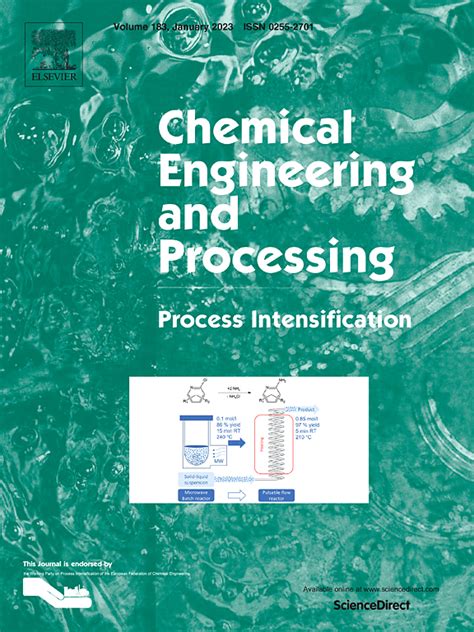 工程技术sci期刊推荐：chem Eng Process 小佩