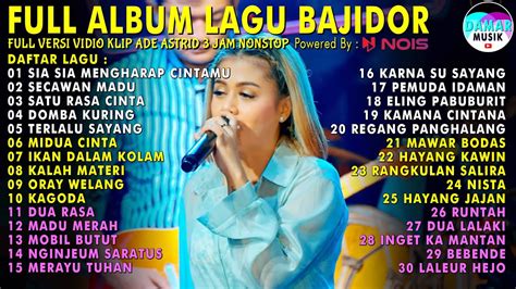 Full Album Lagu Bajidor Viral Sia Sia Mengharap Cintamu Kompilasi