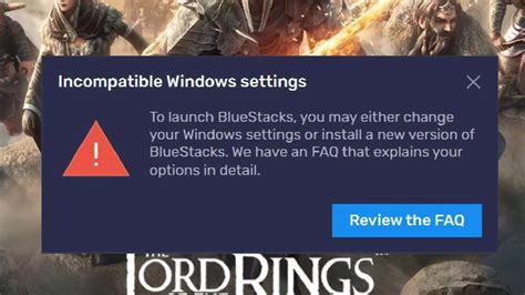 Incompatible Windows Settings Bluestacks Fixy Fix Youtube