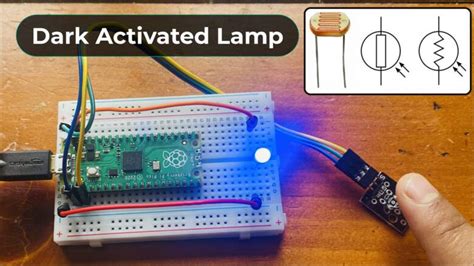 Dark Activated Night Lamp Using Ldr Raspberry Pi Pico