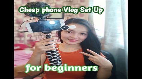 Cheap Phone Vlogging Set Up Tutorial For Beginners Youtube