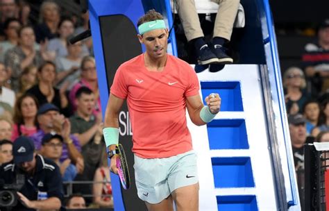 Tennis Atp Brisbane Rafael Nadal R Ussit Son Retour Et Dompte