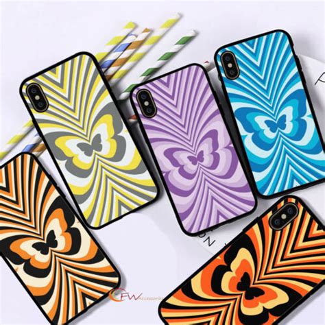 For Iphone Apple Se Xr Xs Butterfly Phone Hard Case