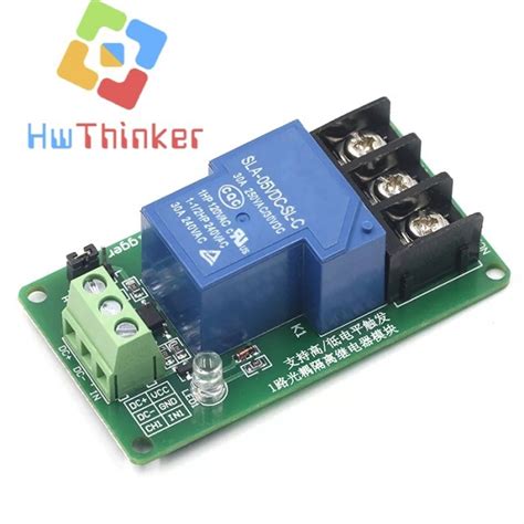 Jual Modul Relay Board 1ch 1channel 1 Ch Channel 5v 12v 24v 30a Opto