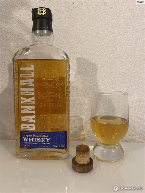 Виски Bankhall Blended Whisky Aged in virgin oak bourbon casks ...