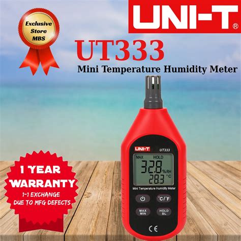 Uni T Ut Mini Temperature Humidity Meter Shopee Malaysia