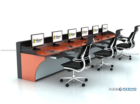 Kesino Office Equipment Control Center Desk Computer Desk Platform In ...