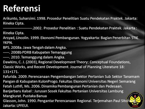 Mutiara Ekasari Perencanaan Pengembangan Sektor Pertanian Dalam Upaya