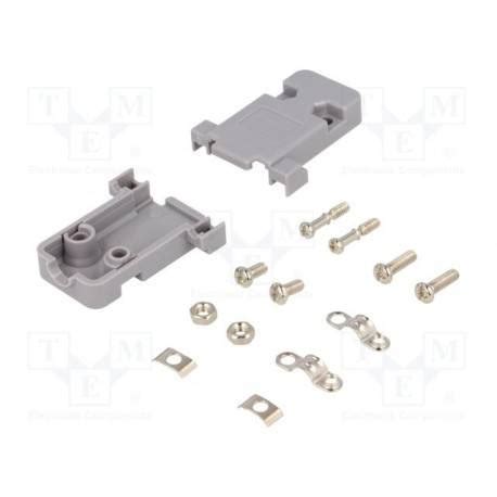 Carcasa Plastico Conector Sub D Pines Conectores Y Adaptadores Vg