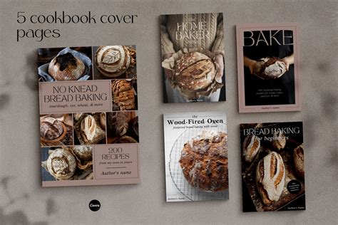 Canva Cookbook Template - Baker